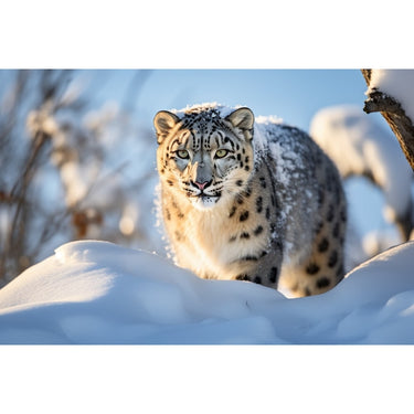 Snow Leopard Canvas